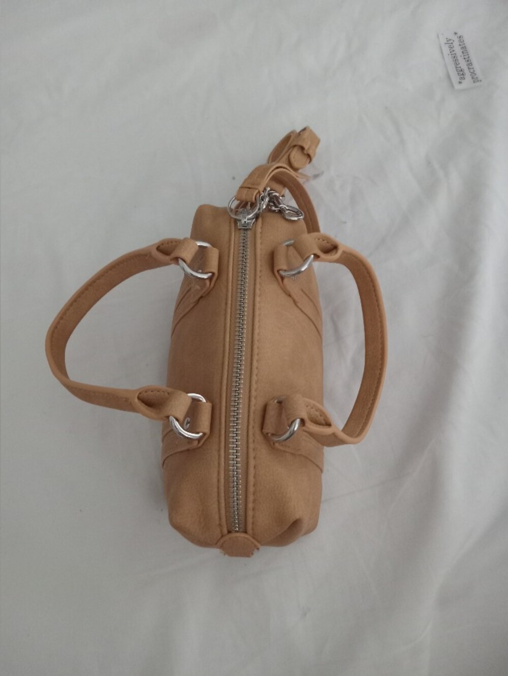 Tan Women's Small Satchel Handbag - Unbranded - Picture 4 of 4